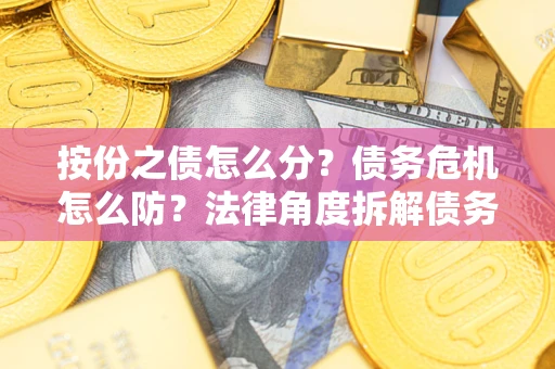 济南按份之债怎么分？债务危机怎么防？法律角度拆解债务分配与风险自保指南