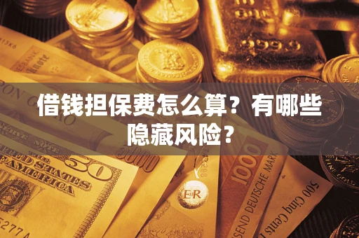济南借钱担保费怎么算？有哪些隐藏风险？