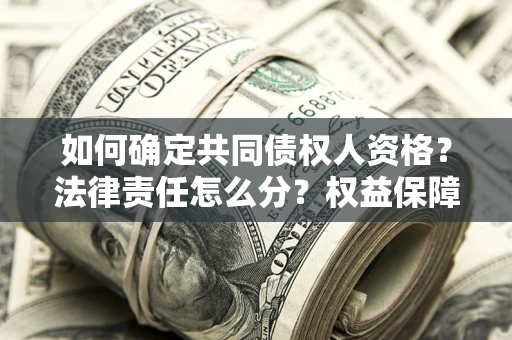 济南如何确定共同债权人资格？法律责任怎么分？权益保障技巧揭秘！