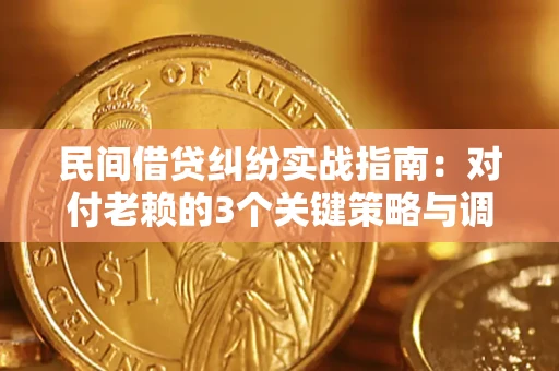 济南民间借贷纠纷实战指南：对付老赖的3个关键策略与调解盲区解析