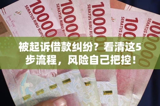 济南被起诉借款纠纷？看清这5步流程，风险自己把控！