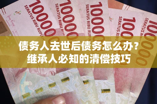 济南债务人去世后债务怎么办？继承人必知的清偿技巧