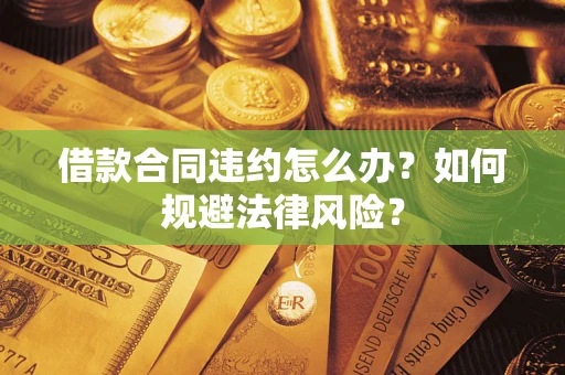 济南借款合同违约怎么办？如何规避法律风险？