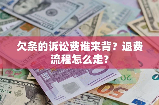 济南欠条的诉讼费谁来背？退费流程怎么走？